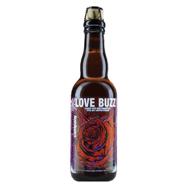 Anchorage brewing company whiteout wit bier glass 750ml (608782675371)